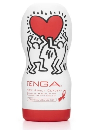 Мастурбатор Keith Haring Cup Deep Throat - Tenga - в Нижнекамске купить с доставкой