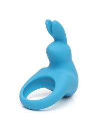 Голубое эрекционное виброкольцо Happy Rabbit Rechargeable Rabbit Cock Ring - Happy Rabbit - в Нижнекамске купить с доставкой