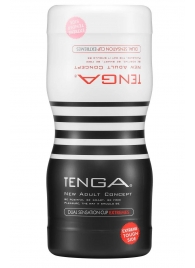 Мастурбатор Dual Sensation Cup Extremes - Tenga - в Нижнекамске купить с доставкой