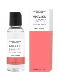 Смазка на силиконовой основе Mixgliss Happy - 50 мл. - Mixgliss - купить с доставкой в Нижнекамске
