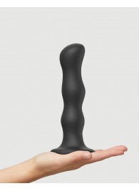 Черная насадка Strap-On-Me Dildo Geisha Balls size XL - Strap-on-me - купить с доставкой в Нижнекамске