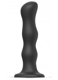 Черная насадка Strap-On-Me Dildo Geisha Balls size XL - Strap-on-me - купить с доставкой в Нижнекамске