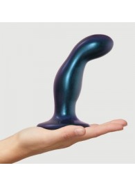 Темно-синяя насадка Strap-On-Me Dildo Plug Snaky size M - Strap-on-me - купить с доставкой в Нижнекамске