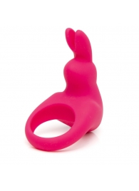 Розовое эрекционное виброкольцо Happy Rabbit Rechargeable Rabbit Cock Ring - Happy Rabbit - в Нижнекамске купить с доставкой