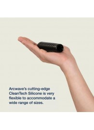 Черный двусторонний мастурбатор Arcwave Ghost Pocket Stroker - Arcwave - в Нижнекамске купить с доставкой