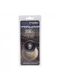 Чёрное эрекционное кольцо Gladiator - Bathmate - в Нижнекамске купить с доставкой