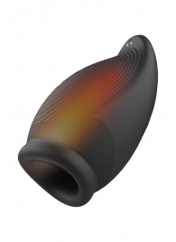 Мастурбатор с вибрацией и функцией нагрева Squeezable Stroker - Dream Toys - в Нижнекамске купить с доставкой