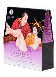 Соль для ванны Lovebath Sensual lotus, превращающая воду в гель - 650 гр. - Shunga - купить с доставкой в Нижнекамске