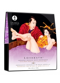 Соль для ванны Lovebath Sensual lotus, превращающая воду в гель - 650 гр. - Shunga - купить с доставкой в Нижнекамске
