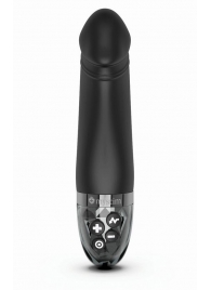 Черный вибратор с электростимуляцией Real Deal Neal - 16,5 см. - MyStim - купить с доставкой в Нижнекамске