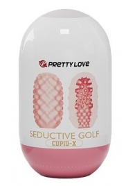 Розовый мастурбатор-яйцо Seductive Golf - Baile - в Нижнекамске купить с доставкой