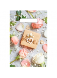 Полиэтиленовый пакет  Подарочек  с вырубной усиленной ручкой - 20 х 30 см. - Сима-Ленд - купить с доставкой в Нижнекамске