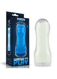 Светящийся в темноте мастурбатор Lumino Play Masturbator Pocketed - Lovetoy - в Нижнекамске купить с доставкой