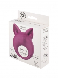 Фиолетовое перезаряжаемое эрекционное кольцо Kitten Kiki - Lola Games - в Нижнекамске купить с доставкой