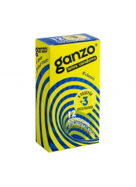 Классические презервативы с обильной смазкой Ganzo Classic - 15 шт. - Ganzo - купить с доставкой в Нижнекамске