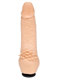 Телесная насадка-фаллос с шипами для массажа клитора - 17,8 см. - LOVETOY (А-Полимер) - купить с доставкой в Нижнекамске