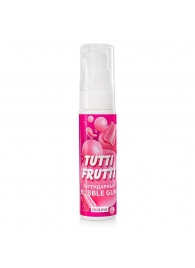 Интимный гель на водной основе Tutti-Frutti Bubble Gum - 30 гр. - Биоритм - купить с доставкой в Нижнекамске