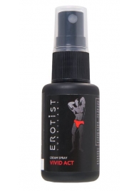 Возбуждающий крем-спрей для мужчин Erotist Vivid Act - 30 мл. - Erotist Lubricants - купить с доставкой в Нижнекамске