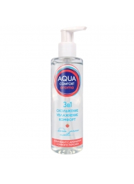Гель-лубрикант на водной основе Aqua Comfort Aroma с ароматом персика - 195 гр. - Биоритм - купить с доставкой в Нижнекамске
