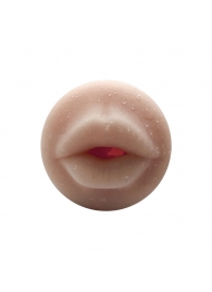 Телесный мастурбатор-ротик Oral Mini Masturbator - Adrien Lastic - в Нижнекамске купить с доставкой