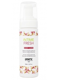 Органическая интимная очищающая пенка Intime Fresh - 150 мл. - Exsens - купить с доставкой в Нижнекамске