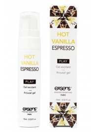 Возбуждающий гель Hot Vanilla Espresso Arousal Gel - 15 мл. - Exsens - купить с доставкой в Нижнекамске