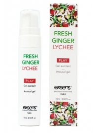 Возбуждающий гель Fresh Ginger Lychee Arousal Gel - 15 мл. - Exsens - купить с доставкой в Нижнекамске