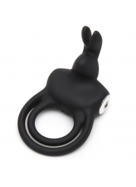 Черное эрекционное виброкольцо Happy Rabbit Cock Ring - Happy Rabbit - в Нижнекамске купить с доставкой