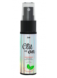 Клиторальный возбуждающий спрей Clit Me On Peppermint - 12 мл. - INTT - купить с доставкой в Нижнекамске