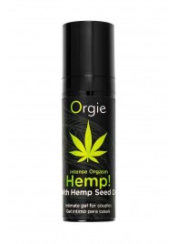 Возбуждающий интимный гель для пар ORGIE Hemp Intense Orgasm - 15 мл. - ORGIE - купить с доставкой в Нижнекамске