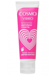 Возбуждающий гель на водно-силиконовой основе Cosmo Vibro с ароматом земляники - 50 гр. - Биоритм - купить с доставкой в Нижнекамске