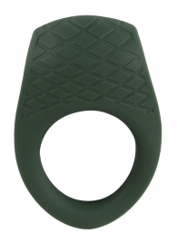 Зеленое эрекционное виброкольцо Luxurious Vibro Cock Ring - Orion - в Нижнекамске купить с доставкой
