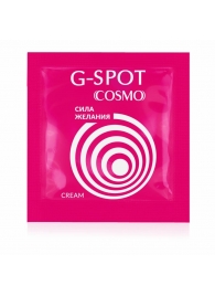 Стимулирующий интимный крем для женщин Cosmo G-spot - 2 гр. - Биоритм - купить с доставкой в Нижнекамске