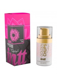 Возбуждающий гель Golden Chups с малиновым ароматом - 17 мл. - INTT - купить с доставкой в Нижнекамске