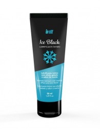 Лубрикант на водной основе Ice Black с ледяным эффектом - 50 мл. - INTT - купить с доставкой в Нижнекамске