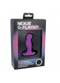 Фиолетовая вибровтулка Nexus G-Play+ M - Nexus Range - в Нижнекамске купить с доставкой