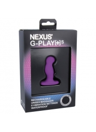 Фиолетовая вибровтулка Nexus G-Play+ S - Nexus Range - в Нижнекамске купить с доставкой