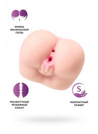 Реалистичный мастурбатор Paula с 2 любовными тоннелями - ToyFa - в Нижнекамске купить с доставкой