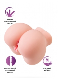 Реалистичный мастурбатор Giovanna - ToyFa - в Нижнекамске купить с доставкой