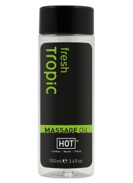 Массажное масло для тела Tropic Fresh - 100 мл. - HOT - купить с доставкой в Нижнекамске