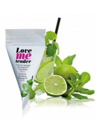 Съедобное согревающее массажное масло Love Me Tender Mojito с ароматом мохито - 10 мл. - Love to Love - купить с доставкой в Нижнекамске