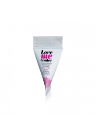 Съедобное согревающее массажное масло Love Me Tender Cotton Candy с ароматом сладкой ваты - 10 мл. - Love to Love - купить с доставкой в Нижнекамске