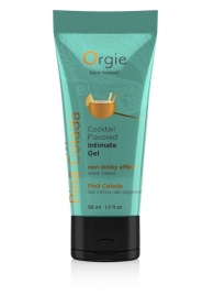 Съедобный интимный гель Orgie Lube Tube Cocktail Pina Colada - 50 мл. - ORGIE - купить с доставкой в Нижнекамске