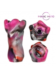 Разноцветный фантазийный мастурбатор - Bior toys - в Нижнекамске купить с доставкой