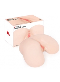 Мастурбатор-полуторс с двойным слоем материала Maria Onahole Real Vagina - KOKOS - в Нижнекамске купить с доставкой