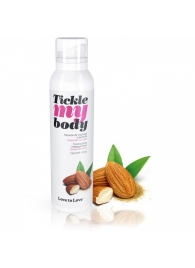 Массажная хрустящая пенка Tickle My Body Sweet Almonds с ароматом миндаля - 150 мл. - Love to Love - купить с доставкой в Нижнекамске