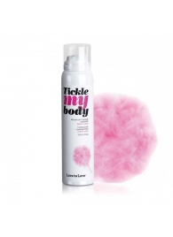 Массажная хрустящая пенка Tickle My Body Cotton Candy с ароматом сладкой ваты - 150 мл. - Love to Love - купить с доставкой в Нижнекамске