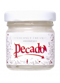 Массажная свеча Сoconut Cream - 35 мл. - Pecado - купить с доставкой в Нижнекамске
