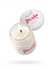 Массажная свеча Tobacco Vanilla - 35 мл. - Pecado - купить с доставкой в Нижнекамске