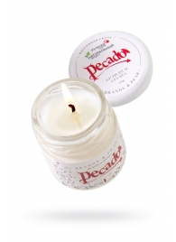 Массажная свеча Brandy   Pear - 35 мл. - Pecado - купить с доставкой в Нижнекамске